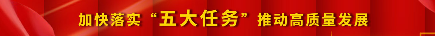 加快落實(shí)五大任務(wù)，推動(dòng)高質(zhì)量發(fā)展
